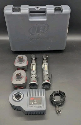 2x Llave de trinquete inalámbrica Ingersoll Rand R380 3/8" con batería de 14,4 V y cargador Foto 1 de 4