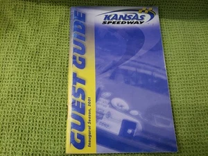 Kansas Speedway Guest Guide Eröffnungssaison 2001 NASCAR Rennbuch F25 A1 - Bild 1 von 4