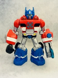 2012 Hasbro Playskool Optimus Prime Talking Rescue Bot Action Figure - Picture 1 of 6