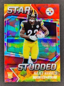 Panini Rookies & Stars 2021 Najee Harris Rookie Red Ice Star tachonado #SS-28 Pitt - Imagen 1 de 2