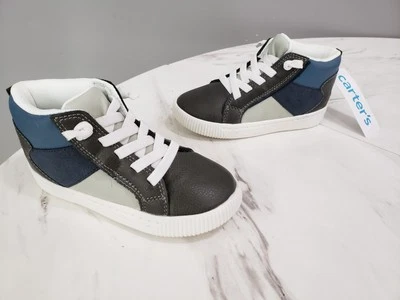 NOVO EASY ON Tamanho 6 - Tênis Carters Baby Avenida High-Top Slip On Masculino - Imagem 1 de 4