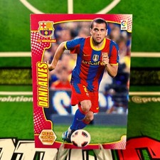 DANI ALVES 39 - FC BARCELONA - PANINI MGK MEGACRACKS LA LEAGUE 2011 12 CARD