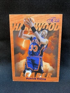1997 Fleer Patrick Ewing Flair Hardwood Leaders #18 New York Knicks - Picture 1 of 2