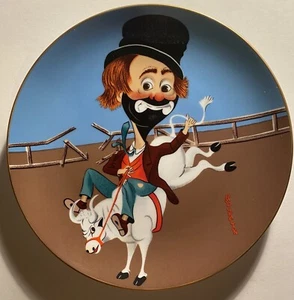 Red Skelton Collector Plate 1982 Bronco Freddie #8,769 of 15,000 Armstrong - Picture 1 of 4