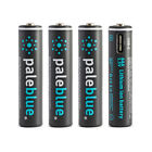 PaleBlue Lithium Ion USB Rechargeable AAA Batteries 4pk PBLPBAAAC