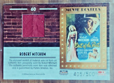 2009 Donruss Americana Movie Posters Materials Robert Mitchum #60 405/500