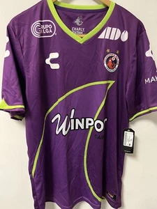 NWT Charly Veracruz Tercero Morad Futbol Soccer Jersey Purple Men's Size XL - Picture 1 of 9