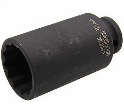 BGS Schlagschrauber-Nuss 32mm Einsatz 12 kant Vielzahn 1/2" - Bild 1 von 2