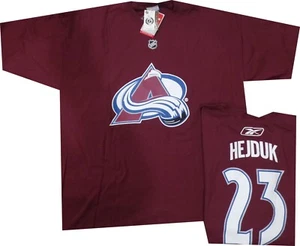 Milan Hejduk Colorado Avalanche Reebok T Shirt New Tags - Picture 1 of 4