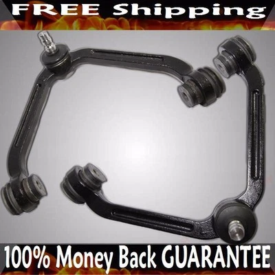 PAIR Front LH+RH Upper Control Arms BLACK for Mazda 99-01 B2500/98-07 B3000   - Image 1 of 4