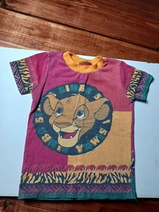 Disney The Lion King Full Print Simba Size 4 See Description - Picture 1 of 13