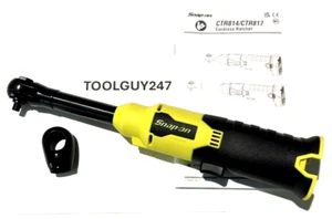 SNAP ON TOOL Lithium Ion CTR817 DB HV 14.4V 1/4" Dr Brushless Long Neck Ratchet+ - Picture 1 of 9
