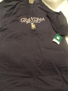 T Shirt Grandma Rocks Rocking Chair Grandmother Embroidered Adult XL New - Picture 1 of 3