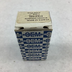 Beck/Arnley Ignition Switch Fits 82-86 Nissan Part #201-1414 (OEM) IS2 - Picture 1 of 3