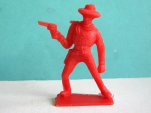 1 x UNKNOWN MAKE. WILD WEST COWBOY. APPROX 60mm PLASTIC SOLDIER. - Picture 1 of 2
