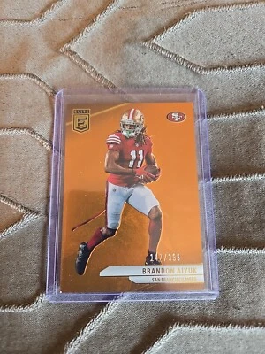 2024 Panini Donruss Elite - #41 Brandon Aiyuk 147/399 Orange - Image 1 of 2