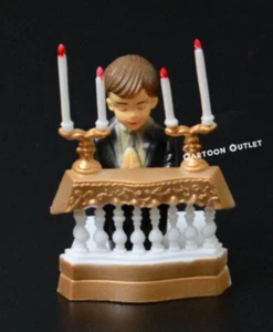 Boy Communion Confirmation Cake Topper Decoration alter with candles piece - Picture 1 of 5