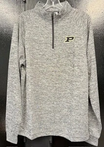 Purdue Boilermakers Quarter Zip Light Weight Fleece medium - Picture 1 of 2