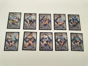 Rugby League Official 1994 Dynamic NSW Tooheys Blue Series 2 Cards . Lot of 10 - Picture 1 of 2