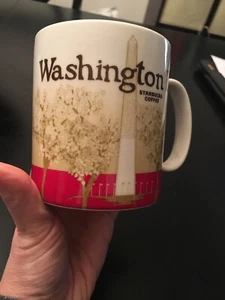 Washington DC 2011 Starbucks Coffee Mug Cup Collector Series Global Icon 16 oz - Picture 1 of 8