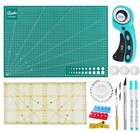 Rollschneider Stoffschneider Ã45mm A3 PVC Schneideunterlage Set Work DIY Cutter