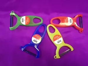 KUHN RIKON Choice of 4 Colours Potato Fruit Vegetable Y Peeler - Picture 1 of 8