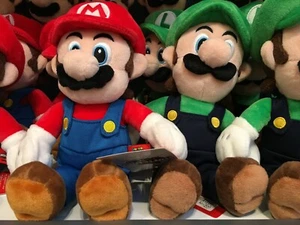 SUPER NINTENDO WORLD Mario Luigi Plüsch Puppe USJ Official Limited - Bild 1 von 14