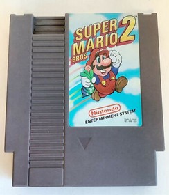 Super Mario Bros. 2 OEM Nintendo NES 1988 Authentic Video Game CARTRIDGE ONLY