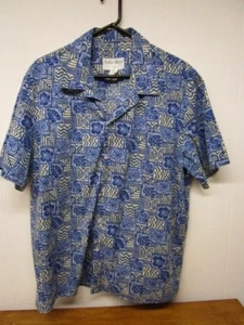 HAWAIIAN Print Men's Aloha Shirt / KOKO HEAD ~ X-Large - Picture 1 of 4