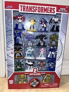 Transformers Nano Metalfigs Diecast 18 Figures Collector Set Series 3 NEW