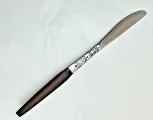 Vintage Interpur MCM Braun Holzgriff Messer Herz Hals Edelstahl Japan - Bild 1 von 8
