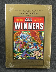 Marvel Masterworks Golden Age All Winners Volume 3 Hardcover Factory Sealed - Picture 1 of 4