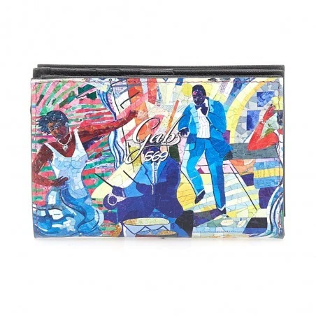 Portafoglio in pelle ruga Bull Black Donna Gabs GMONEY14 Jazz - Immagine 1 di 1