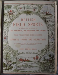 BRITISH FIELD SPORTS, Miles [1868] Shooting, Hunting, Stalking, Guns, Rifles etc - Picture 1 of 12