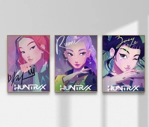Cartoon berühmte Band Poster, Mira Rumi Joey Huntrix Anime Wandbild, UNGERAHMT - Bild 1 von 9
