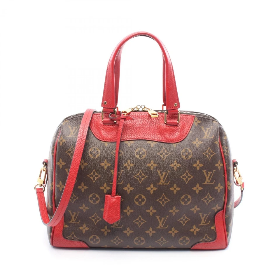 Bolso de Hombro LOUIS VUITTON Retiro PM M50057 Monograma Lona Coquelicot Usado Foto 1 de 4