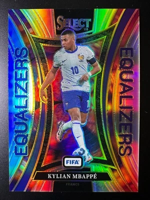 Equalizadores de futebol Panini Select FIFA 2024-25 - Kylian Mbappé #4 No.1 - Imagem 1 de 2