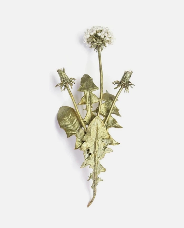 MICHAEL MICHAUD "Dandelion" Pearl STATEMENT PIN LARGE Pin/brooch 5670 - Image 1 of 2