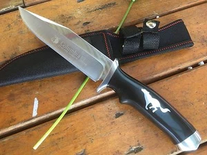 JL 067 Supervivencia Militar Bowie Campamento Caza Táctico Cerdo Cuchillo Pegatina Au - Imagen 1 de 3