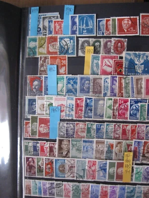 East Germany DDR stamps collection since 1949 up to 1990 in used, CTO and MLH - Image 1 of 4