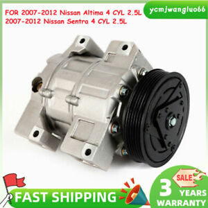AC A/C Air Compressor For Nissan Altima 2007 2008 2009 2010 2011 2012 2.5L Reman