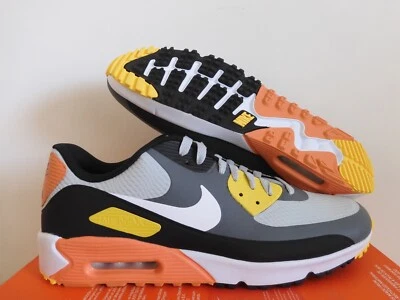 Botines de golf Nike Air Max 90 G gris humo-blanco-negro talla 13 [CU9978-012] Foto 1 de 4