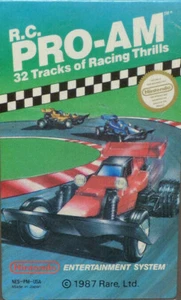 NINTENDO R.C. Pro-Am 32 Tracks of Racing Thrills NES Video Game Tested (J1) - Picture 1 of 5