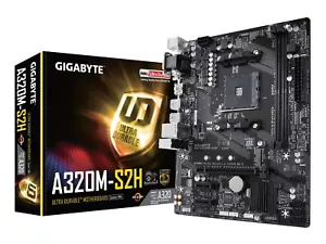 Gigabyte GA-A320M-S2H scheda madre Advanced Micro Devices Ryzen - Foto 1 di 1
