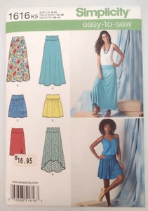 Simplicity #1616 Misses' Skirts With 6 Variations Sewing Pattern Size 8-16 Uncut - Picture 1 of 3