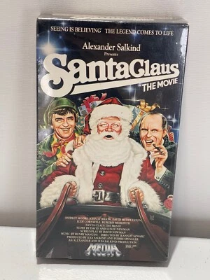 SANTA CLAUS - THE MOVIE (VHS, 1985) NEW FACTORY SEALED MEDIA WATERMARK - Image 1 of 2