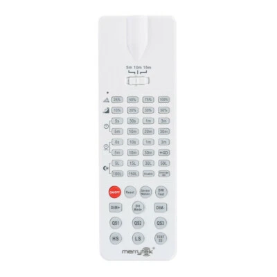MH10 Merrytek Remote Control Ir for Rc-Sensoren MC054V RC2,MC079D RC, MSA012 R - Image 1 of 4