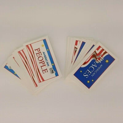 Monopoly The America American Places People Cards Replacement Game Piece 2002 - Image 1 of 2