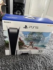 Sony PS5 Blu-Ray Edition Console Horizon Forbidden West Bundle - White - Picture 1 of 2