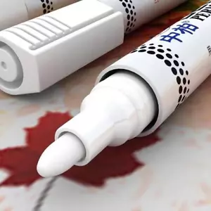 Waterproof White Permanent Marker Pen for Cars and Tyres with Thin T❀ - Picture 1 of 11